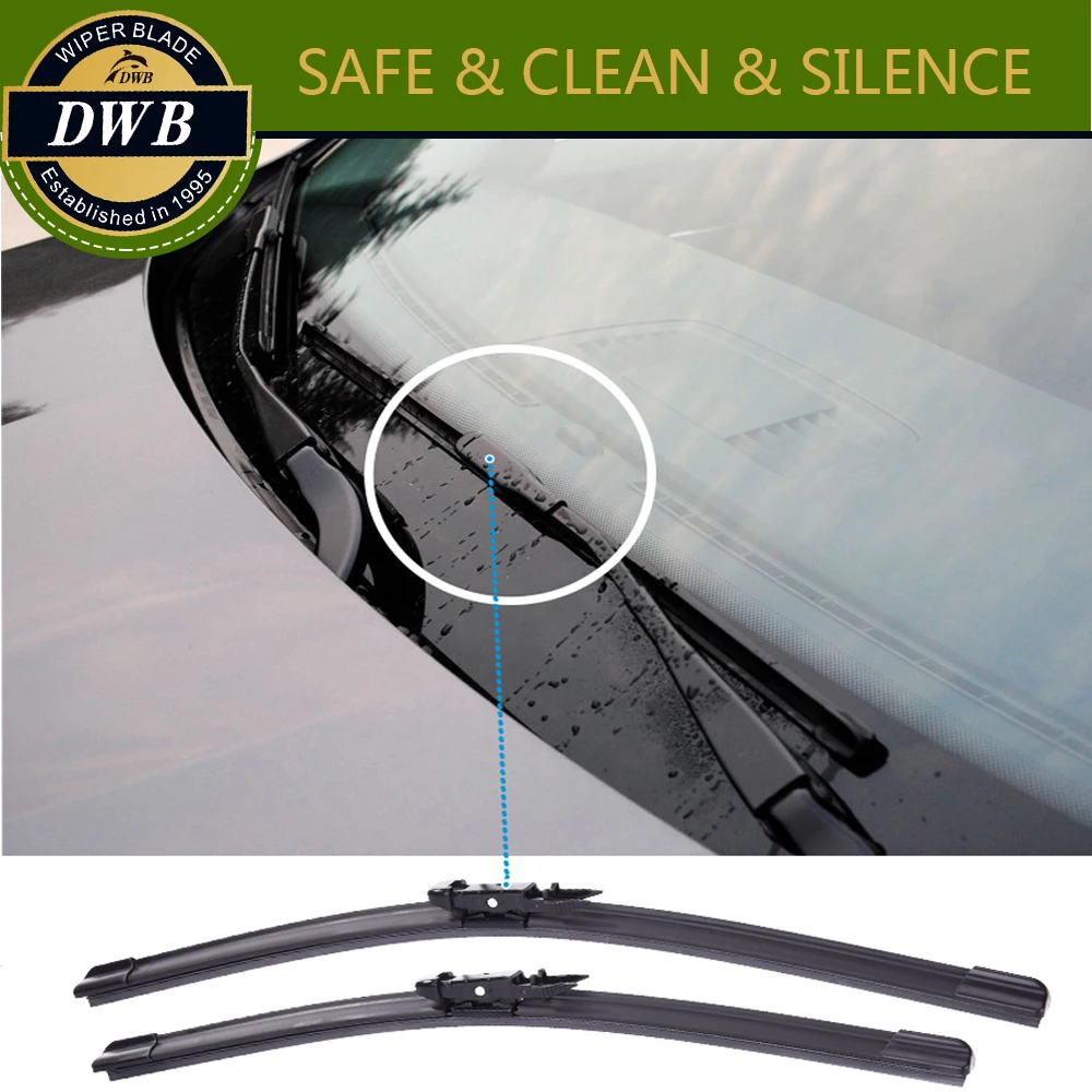 2 шт. ECO Дворники для BMW 3 серии (F30) Saloon &amp (F31) Touring 2012-2018 24 &quot+ 19&quot резинок дворники