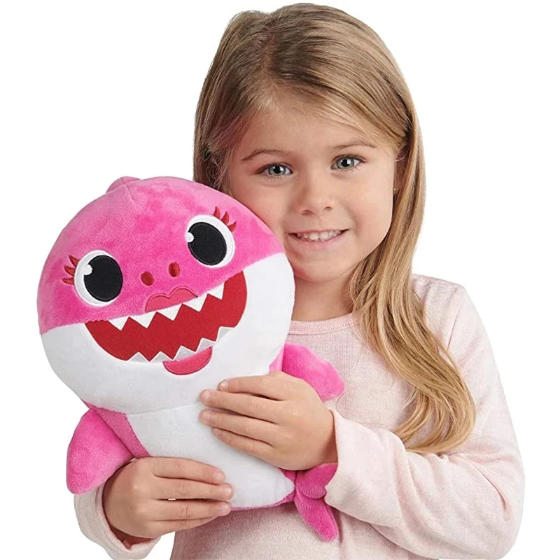 

20/25CM Cute Cartoon Animal Shark Plush Toy Kawaii Soft Ocean Dolphin Pillow Stuffed Toys High Quality Toys For Children Gift