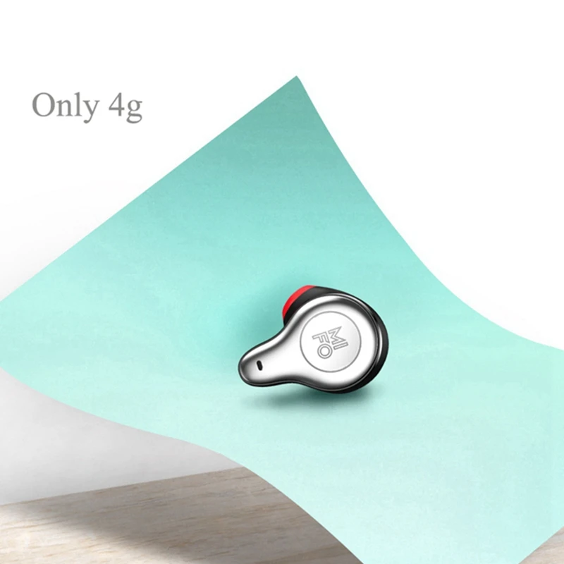 Mifo O2 Bluetooth 5,0 настоящие беспроводные наушники водонепроницаемые Bluetooth наушники стерео звук спортивные наушники с зарядным устройством для O5