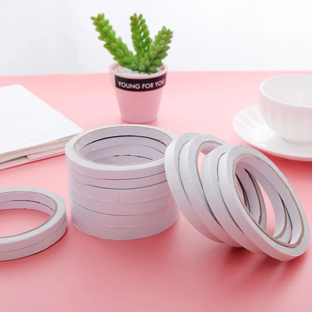 

1 Set 12Pcs Double Side Tapes Practical Double Side Adhesive Tapes Stationery