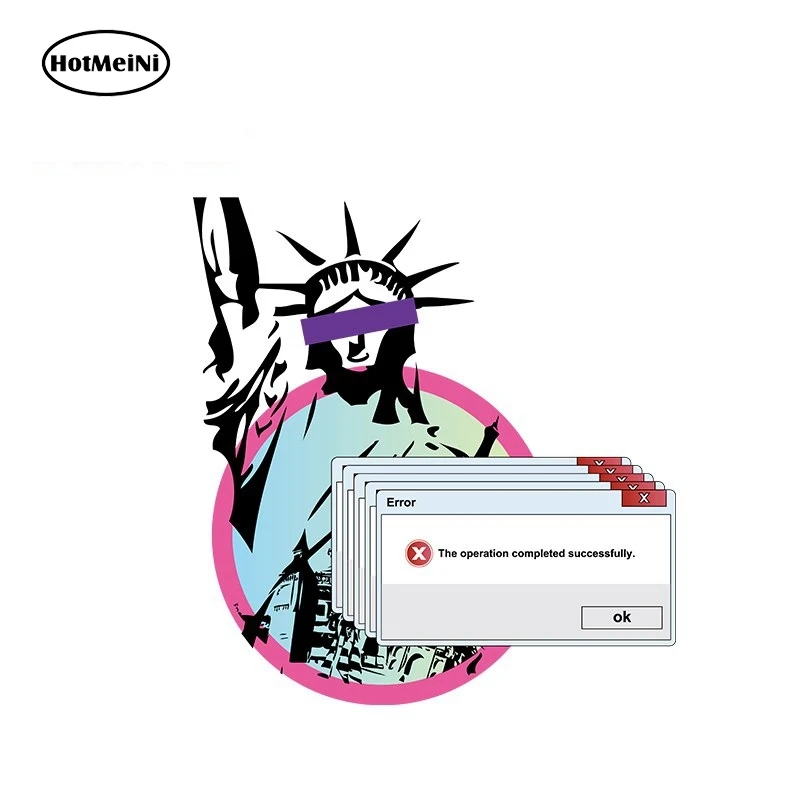 

HotMeiNi 13 см x 13 см Статуя Свободы автомобиль весь корпус мотоцикл украшение водонепроницаемые наклейки авто виниловые наклейки на машину авто...