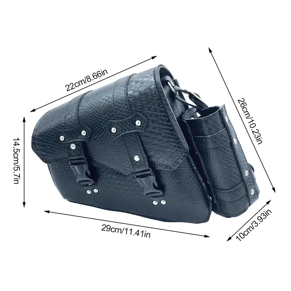 Мотоциклетная Сумка седло Боковая для хранения инструментов водонепроницаемый