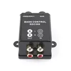 Автомобильный регулятор усилитель бас сабвуфер стерео эквалайзер контроллер 4 RCA родинка