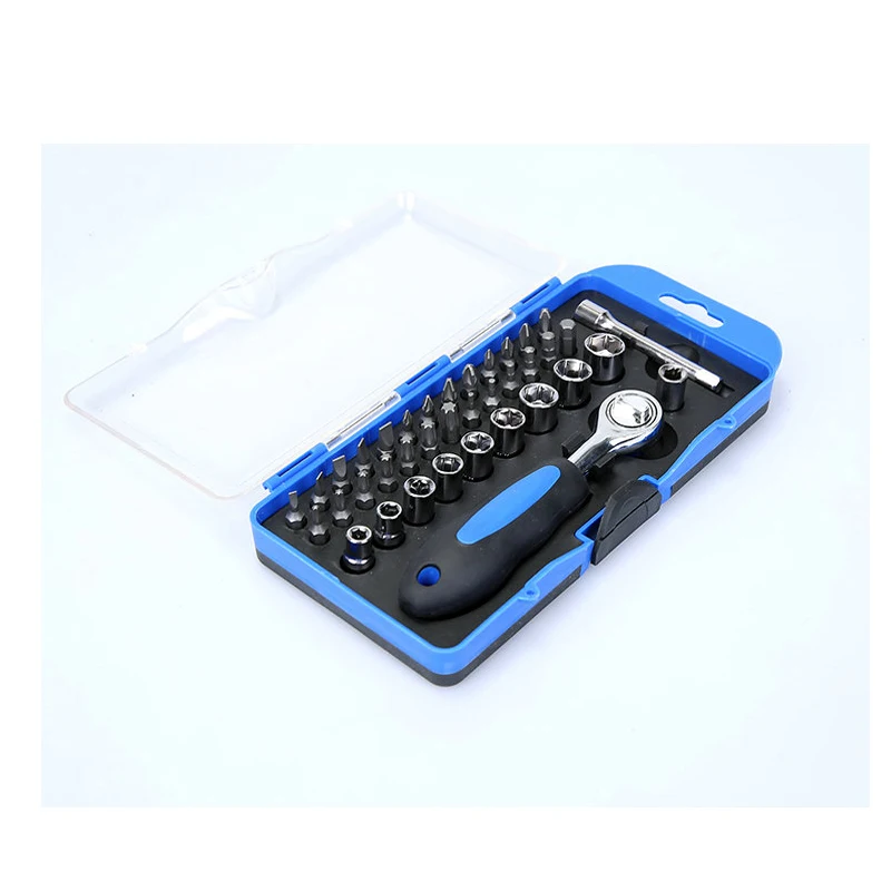 Набор гаечных ключей с трещоткой и отверткой 38 шт. | Инструменты