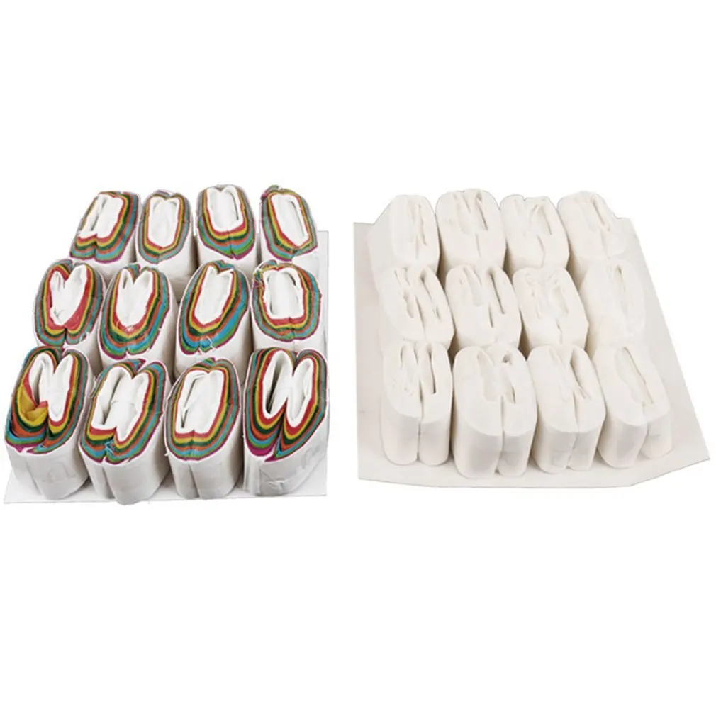 12 шт./компл. фокусы многоцветные рот катушки Бумага растяжки изо рта для фокусов