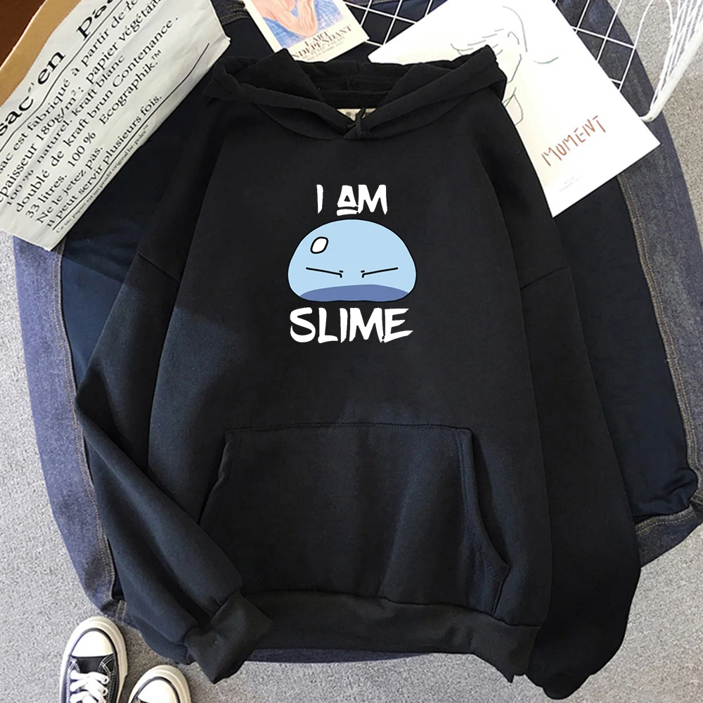 

Tensei shitara Slime Datta Ken Japanese Anime Hoodie Comic Loose Cool Sweatshirt Men Streetwear Harajuku Oversize Women's Hoodie