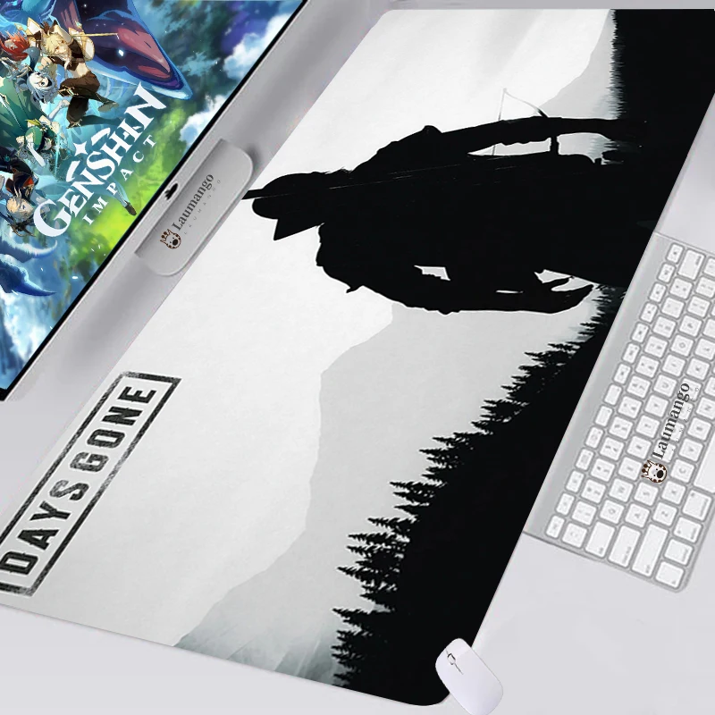 

XXL Days Gone Mouse Pad Kawaii Gaming Accessories Carpet Gamer PC Completo Computer Varmilo Keyboard Desk Mat LOL Mousepad