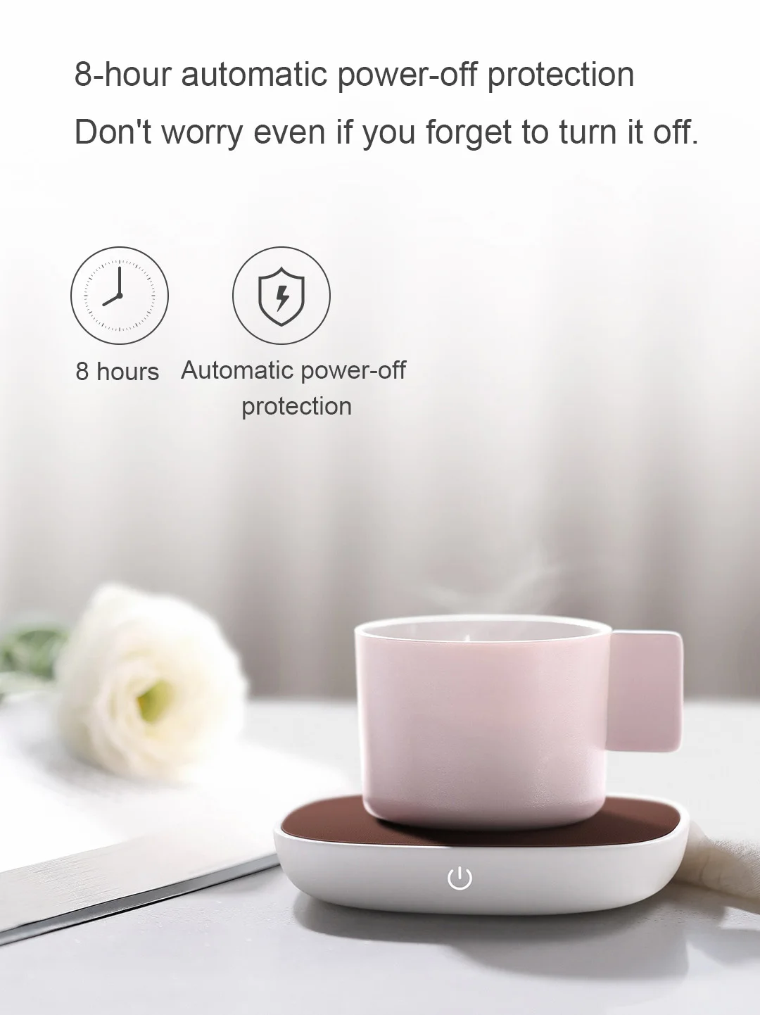 Xiaomi SANJIE чашка подогреватель сиденья изоляции подставка электрическая плита 55℃ постоянная температура для кофе чашка чай молоко вода