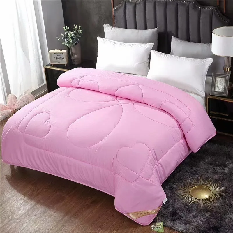 

100% Long Mulberry Quilt silk High Grade Winter Quilt Quality Handmade 4 Season Silk Comforte Quilt