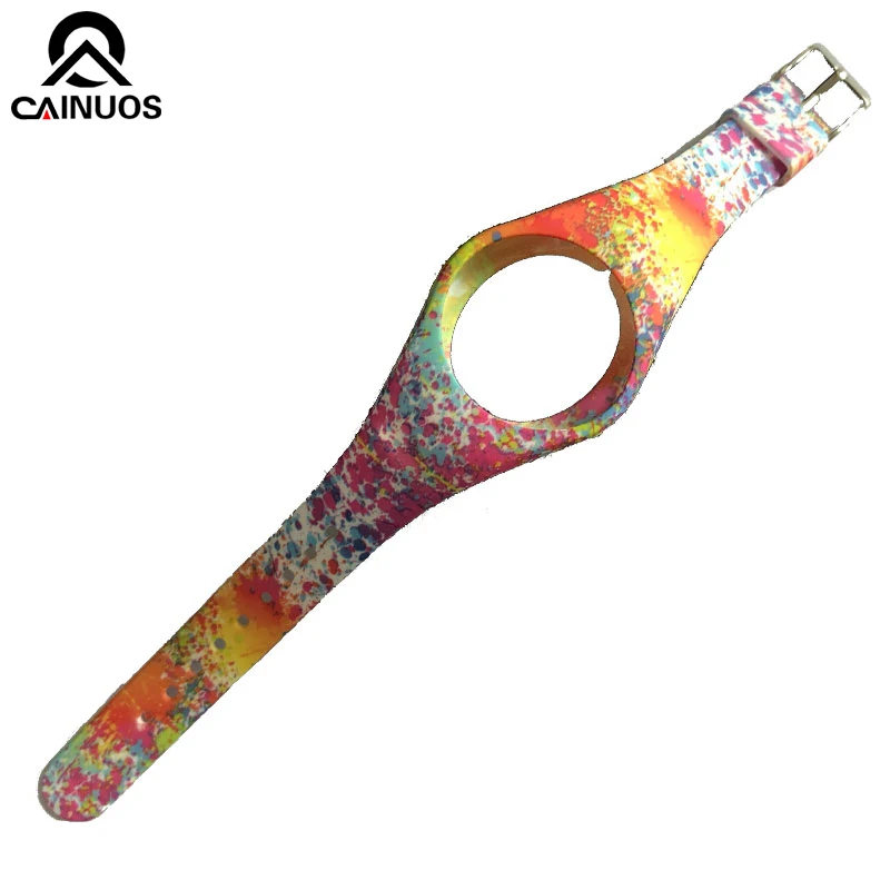 CAINUOS ремешок для часов пластиковый резиновый T5E ремешки Ремешки | Наручные часы