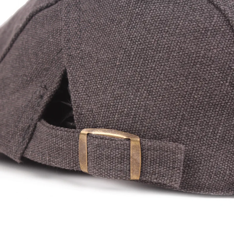 Hot Sell Newsboy Style Adjustable Caps For Men Women Spring Summer Solid Color Unisex Casual Beret Hat Flat Cap