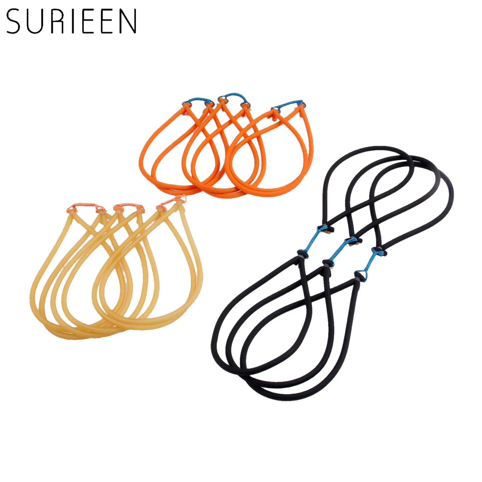 1/5 шт. натуральный латекс охотничьи рогатки резинкой с эластичным голенищем Или