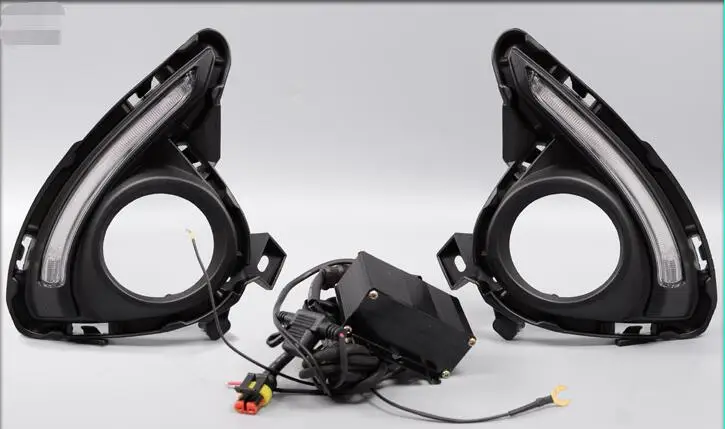 Указатель поворота стиль реле Водонепроницаемый 12V авто светодиодный DRL