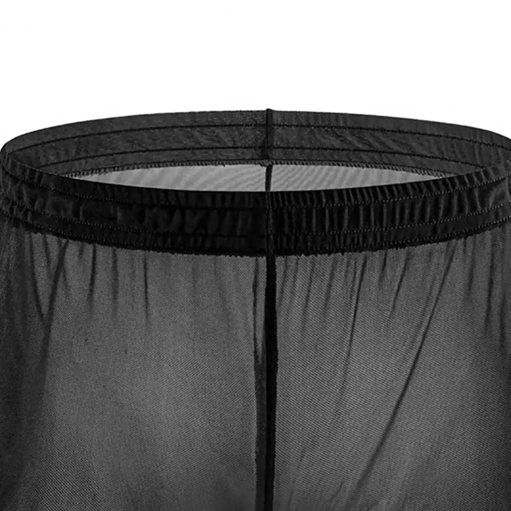 Эластичное просвечивающее Мужское нижнее белье влагоотводящие однотонные