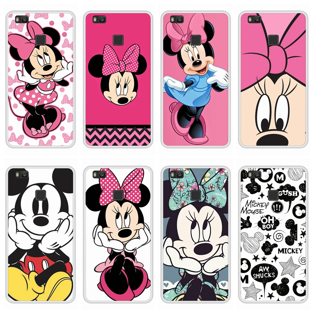 Чехол для телефона Huawei P9 lite мягкий силиконовый чехол из ТПУ с рисунком Микки и
