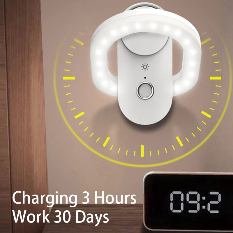 

LED Corridor Night Light Sensor Induction Lamp Automatic Lighting with Negative Ion Air Purification and Aromatherapy