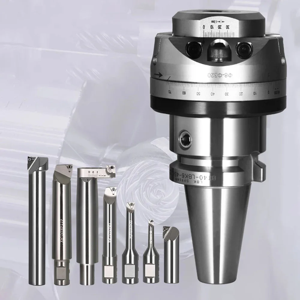 

BT40 precision boring tool CNC miniature tool with boring system fine-tuning 0.005 NBH2084X