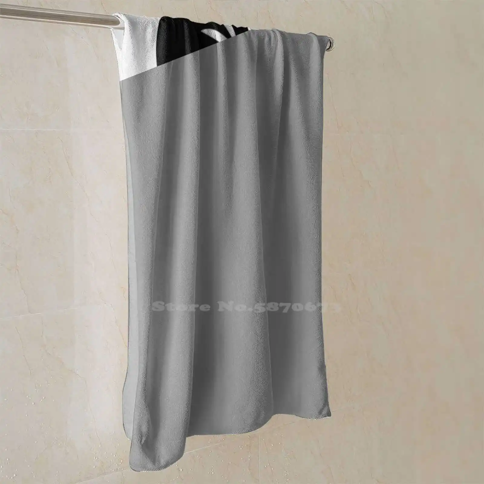 Быстросохнущие пляжные полотенца Black Stone Look банное полотенце из микрофибры