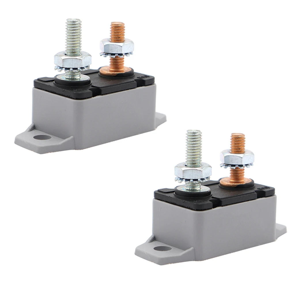 

2 шт. 50Amp автоматический выключатель автомобиль грузовик RV Автобус Лодка Водонепроницаемый с автоматическим сбросом