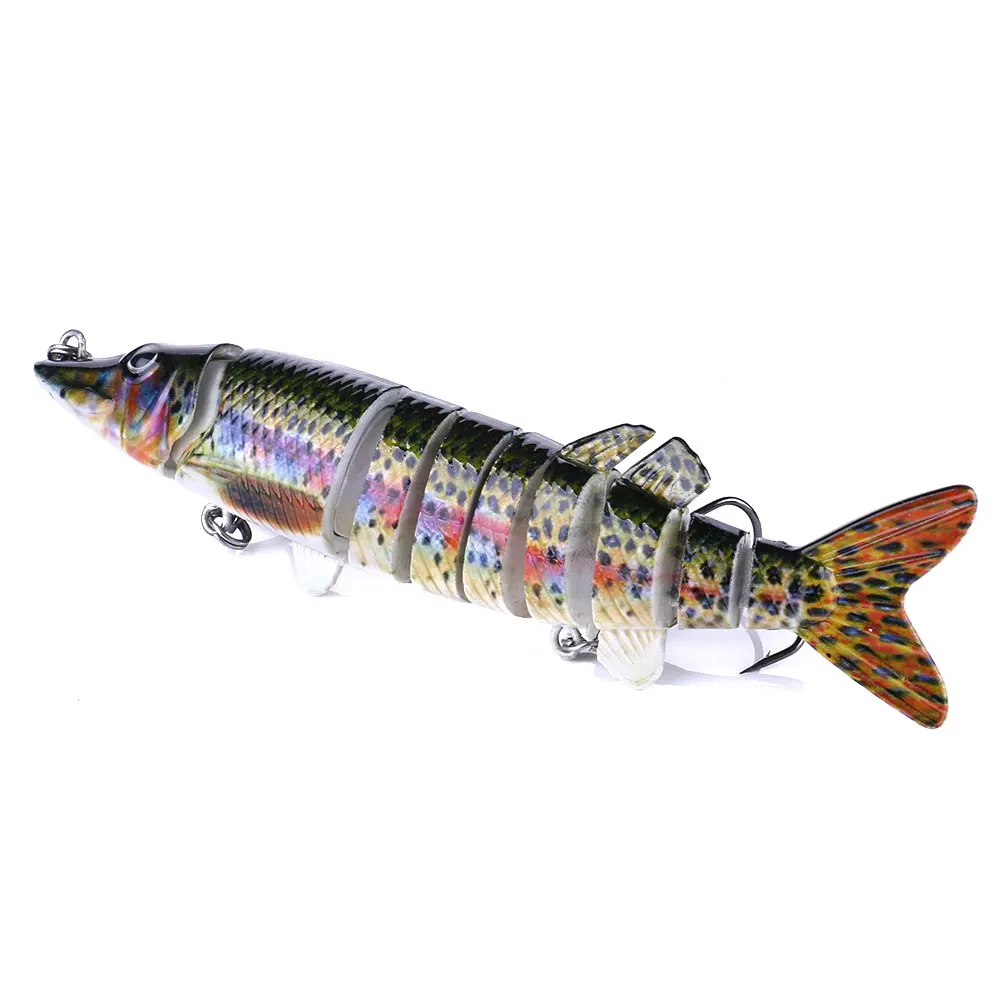 6 шт. приманка для ловли рыбы 12 7 см 20 г Swimbait похожая на настоящую соединитель