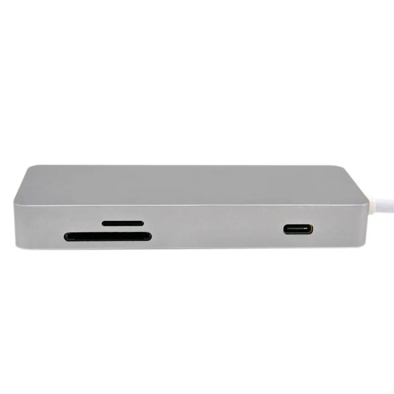 USB C концентратор 7в1 док станция мульти порт Тип к HDMI VGA Ethernet адаптер| |