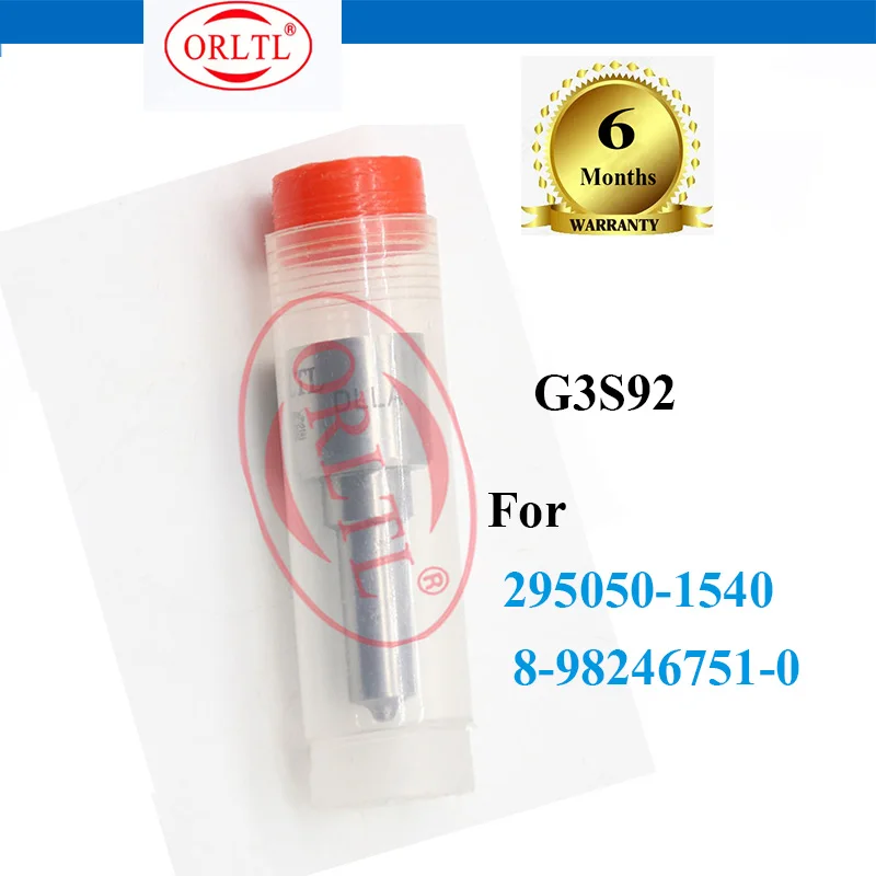 

Diesel injector nozzle G3S92 g3s92 for 295050-1540,8-98246751-0 2950501540 8982467510 for 4JJ1 engine i suzu