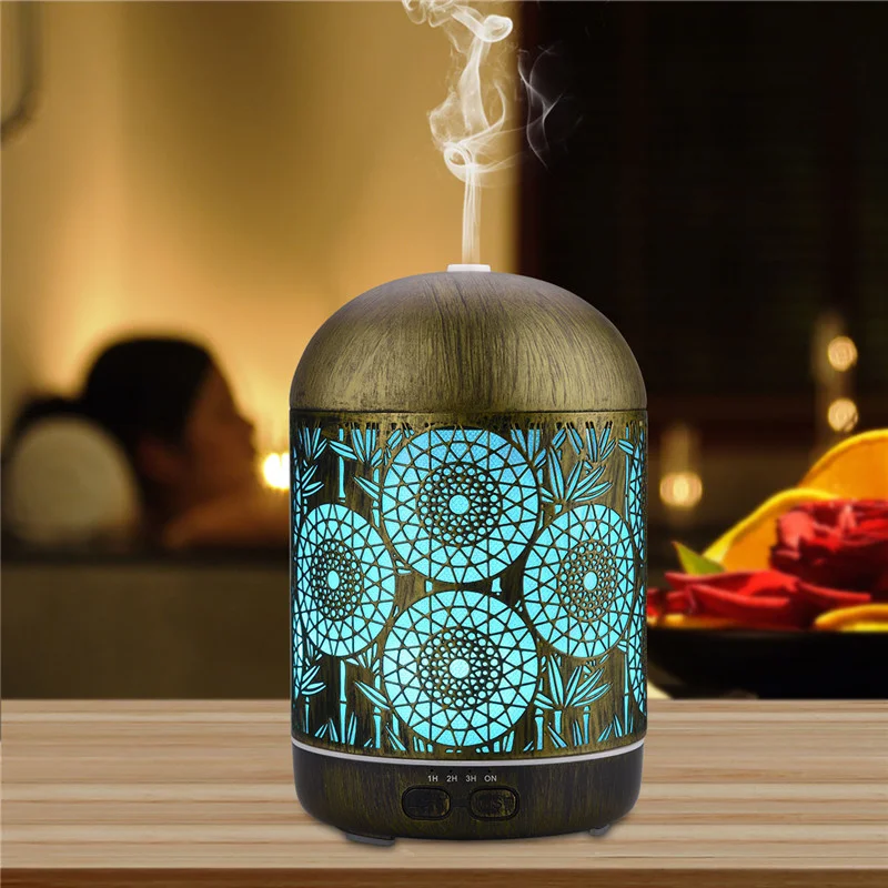 

Ultrasonic air conditioner, 300ml, essential oil diffuser, aromatherapy, 7 colours, night light, automatic shutdown, automatic