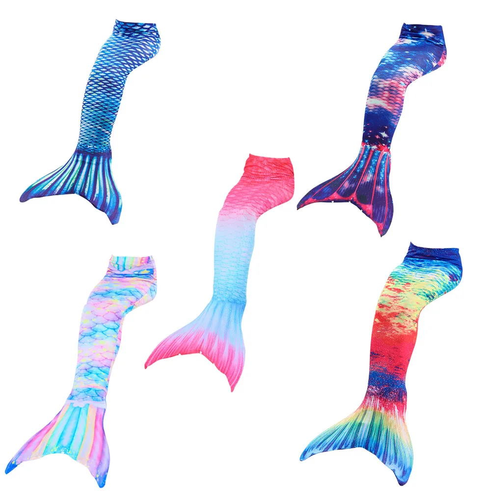 Для взрослых и детей русалка милый купальник Косплэй для девочки Детская костюмы