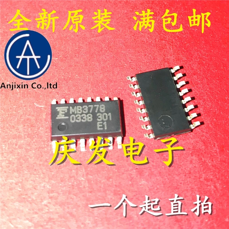 

10 шт., настоящие новые и оригинальные запасы MB3778PF MB3778 SOP-16
