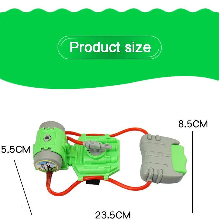 

Kids Plastic Wrist Sprinkling Water Gun Toy Swimming Pool Beach Outdoor Shootered Kids toys