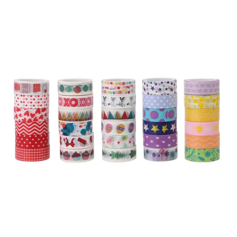 

Decorative Christmas Washi Tape Paper DIY Scrapbooking Adhesive Tape School Office Supply