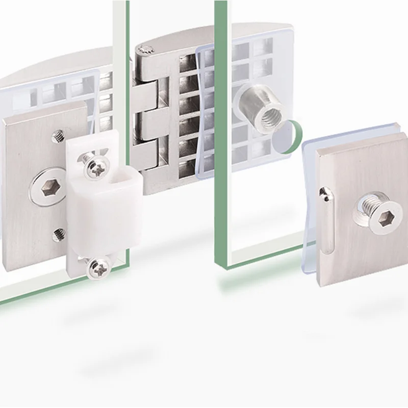 Односторонний шарнир двустороннее изогнутое винное стекло для дверцы шкафа