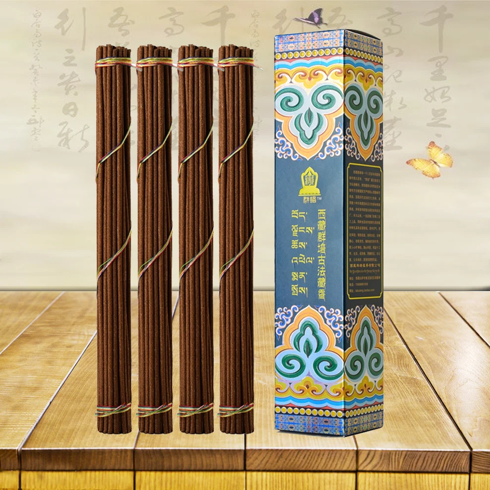 

148 Sticks/Box Tibetan Incense Handmade Natural Incense For Refreshing Purification Incense Stick Lying Incense For Buddha