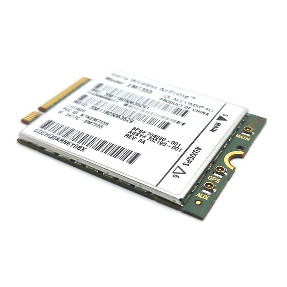 Модуль EM7355 3G/4G LTE для HP 740 750 820 840 850 G1 ZBOOK14 15 | Электроника
