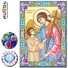 Алмазная вышивка RUBOS 5D сделай сам, иконка, хранитель, ангел, отец Пио, дети, алмазная живопись, религия, Большой жемчуг, мозаика из бисера, хрусталь