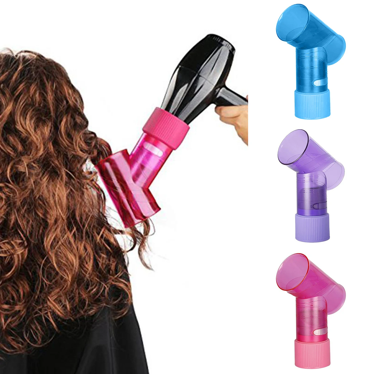 

Hair Curl Diffuser Dryer Hair Cover Hairdryer Curly Drying Hair Curler Styling Tool Hair Roller Drying Blow Dryer Accessory