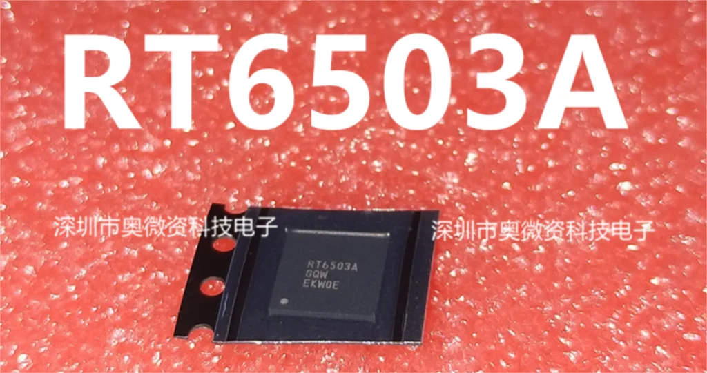 

MeiMxy RT6503AGQW RT6503A RT6503 5PCS integrated circuit IC chip