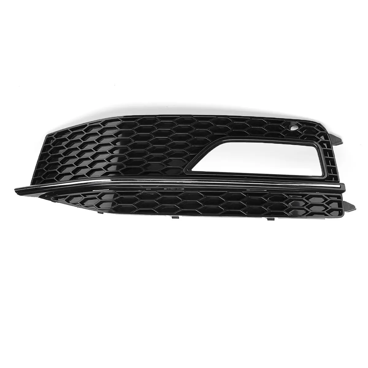 Black Car Front Bumper Fog Light Grill Cover For Audi A4 B8 S4 S-line Facelift 2012-2015 Grille | Автомобили и мотоциклы