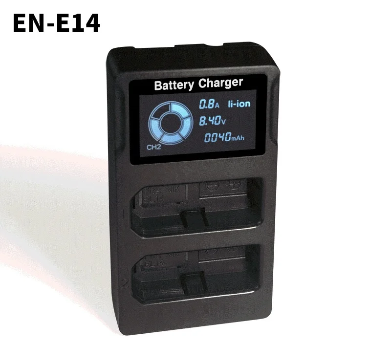 

Direct sales EN-EL14 battery charger for Nikon EL14A camera battery charger USB charger