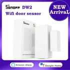 Беспроводной датчик Sonoff Dw2 с Wi-Fi для дверей и окон, детектор охранной сигнализации для умного дома, приложение для контроля в реальном времени, напоминание, поддержка Ewelink