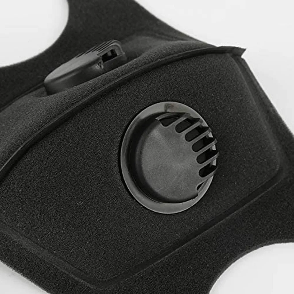 1 шт. модная маска-респиратор для лица с дыхательным клапаном моющиеся хлопковые