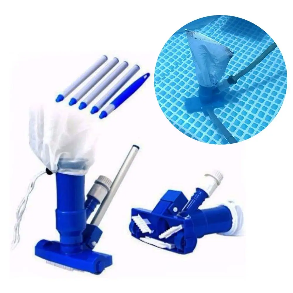 

2020 Mini Jet Swimming Pool Spa Pond Vacuum Head Brush Cleaner Tool Above Ground Pond Fountain Vacuum Brush Cleaner Garden Tools