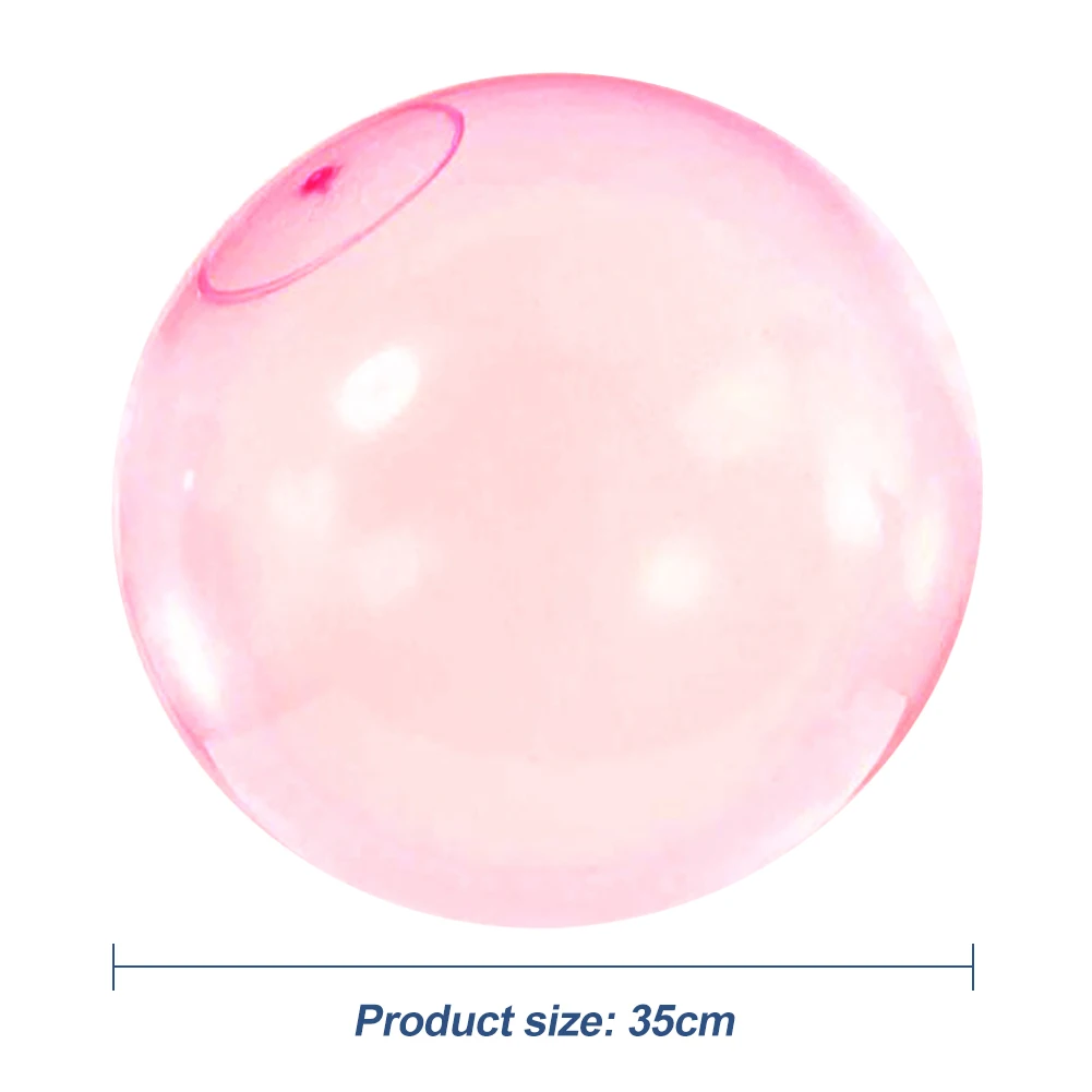 

TPR Outdoor Air Water Filled Bubble Ball Party Summer Toy Blow Up Balloon Funny Educational Learning Study Toy Gifts