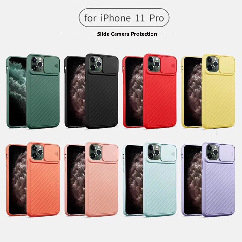 Для iPhone 11 Pro XS Max слайд-камера Чехол защита конфиденциальности Классическая