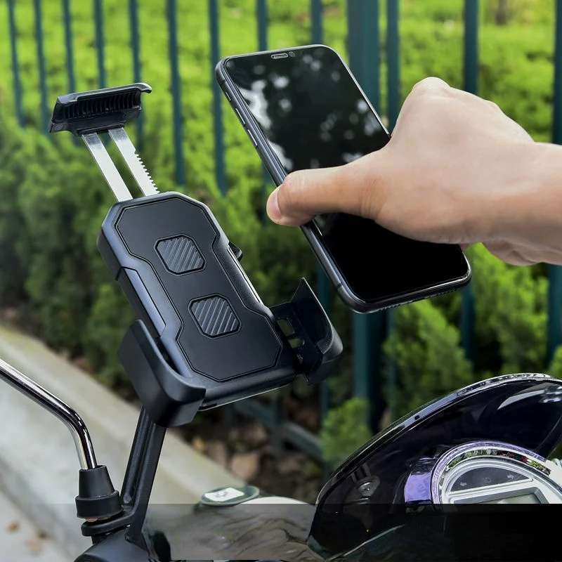 

Motorcycle Scooter Motorbike Phone Holder Universal Bicycle Bike Handlebar Phone Holder Clip Stand Mount Cradle Accessories
