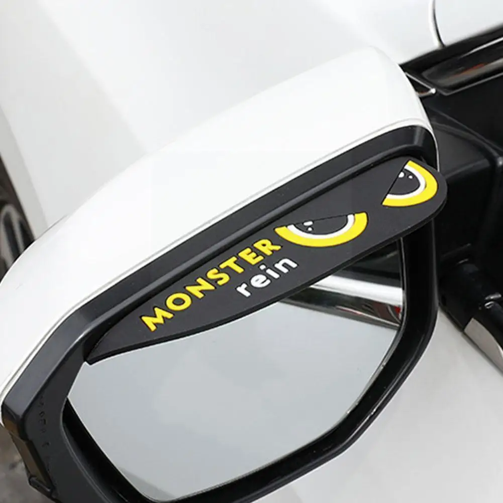 

Car rearview mirror rain rain eyebrow rain rainproof reverse mirror reflector type weather universal m C4A8