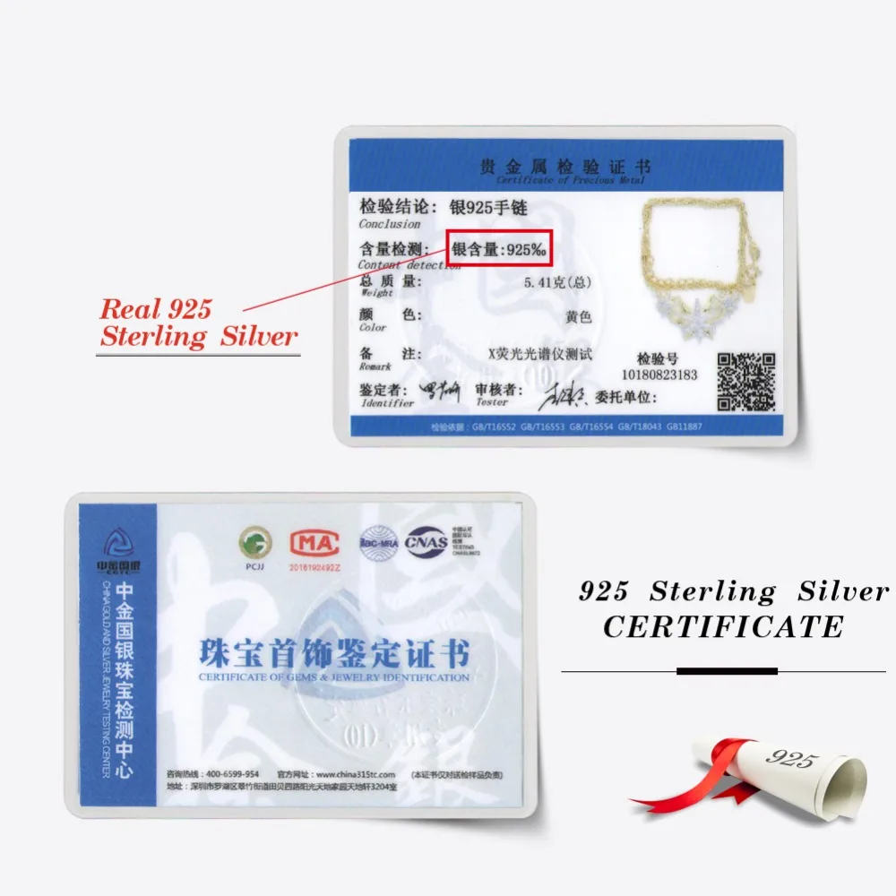 Ожерелье женское из серебра 925 пробы с фианитом | Украшения и аксессуары