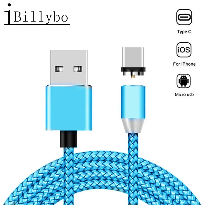 USB Магнитный кабель для быстрой зарядки Type C iphone LETV LeEco Le 2 X527 S3 X626 X622 Max X820 Cool 1 Pro 3