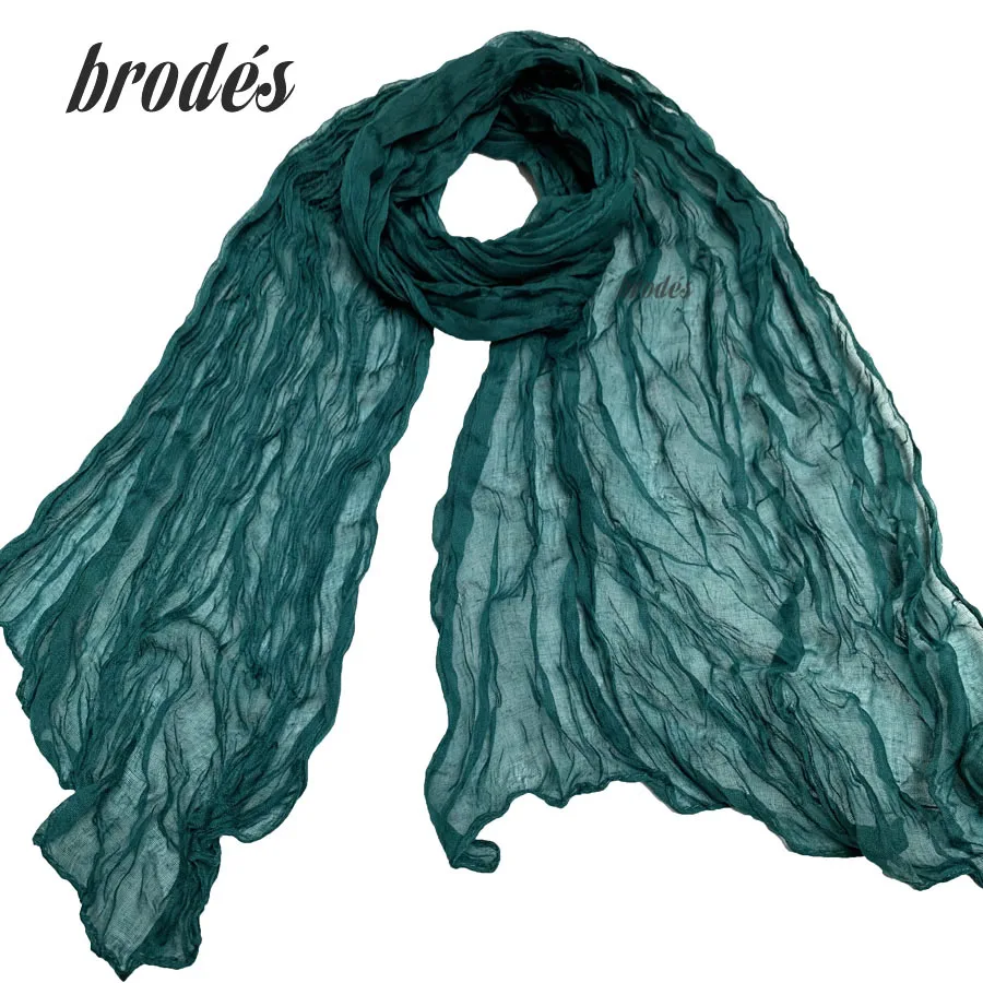 Шарф женский из пашмины однотонный 2020 |