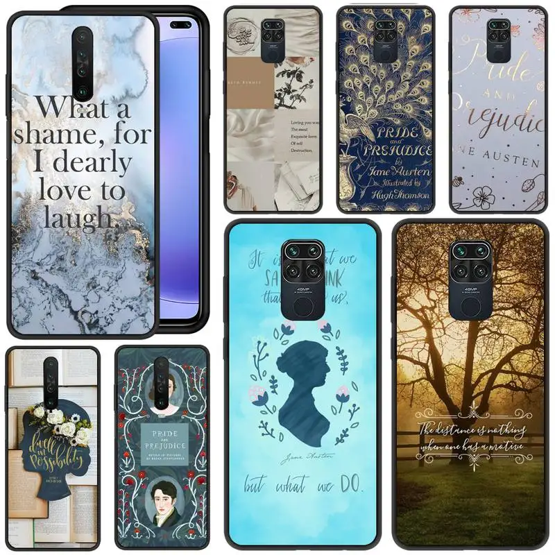 

Pride And Prejudice Jane Austen Phone Case For Samsung S6 S7 Edge S8 S9 S10E S20 S21 S30 Plus ULTRA Fundas Coque
